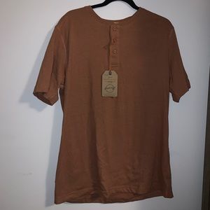 Short Sleeve Henley Shirt